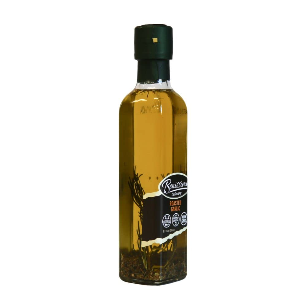 Benissimo Oil Roasted Garlic, 8.1 Ounces