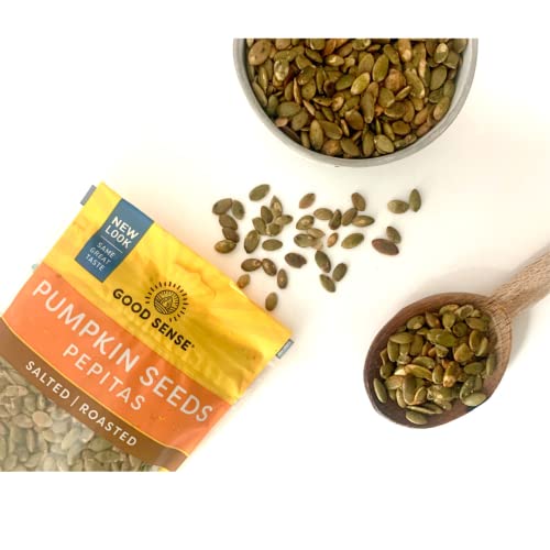 Good Sense Roasted And Salted Shelled Pumpkin Seeds, 72 Ounce (Pack Of 12)
