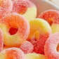 LYZAS SWEETS &   Peach Rings Gummy Candies - HALAL Certified - 2.2 LB Bulk Bag