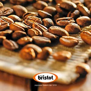 Bristot Cremoso Espresso compact pieces – Intense & Creamy – Compatible with Lavazza Blue – 50 Count Pack