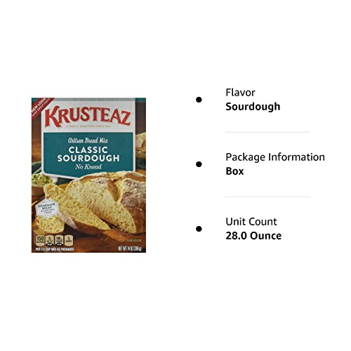 Krusteaz Mix Bread Sourdough 14 Ounce (2 Pack)