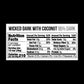 Taza Chocolate Organic Amaze Bar 95% Stone Ground, Wicked Dark with Toasted Coconut, 2.5 Ounce (10 count)