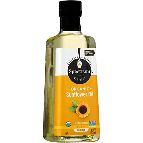 Spectrum, Sunflower Oil, Organic, High Heat, 16 fl oz