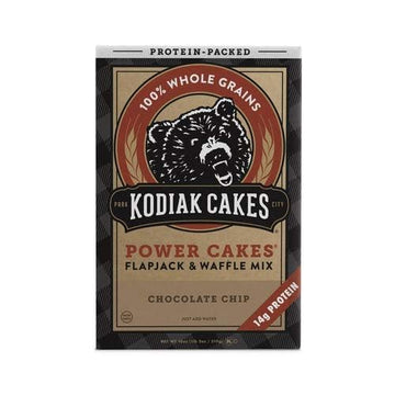 Kodiak Cakes Power Cakes Chocolate Chip Flapjack & Waffle Mix- 18oz (Pack of 2)