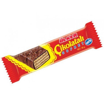 Ulker - Cikolatali Gofret - Lot of 108 (3x36) - Chocolate Wafers