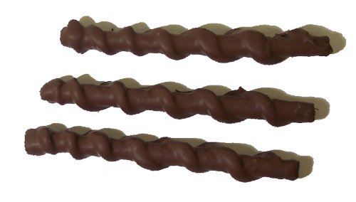 8oz Milk Chocolate Covered Caramel Pretzel Rods Certified Kosher-dairy