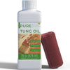 Godora 16 Oz Pure Tung Oil For Wood Finishing, Wood Sealer For Indoor & Outdoor Favored By Craftsmen, Waterproofing Tung Oil For