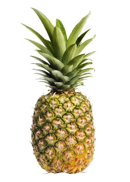 Pineapple - Firm rind exterior with a juicy yellow flesh