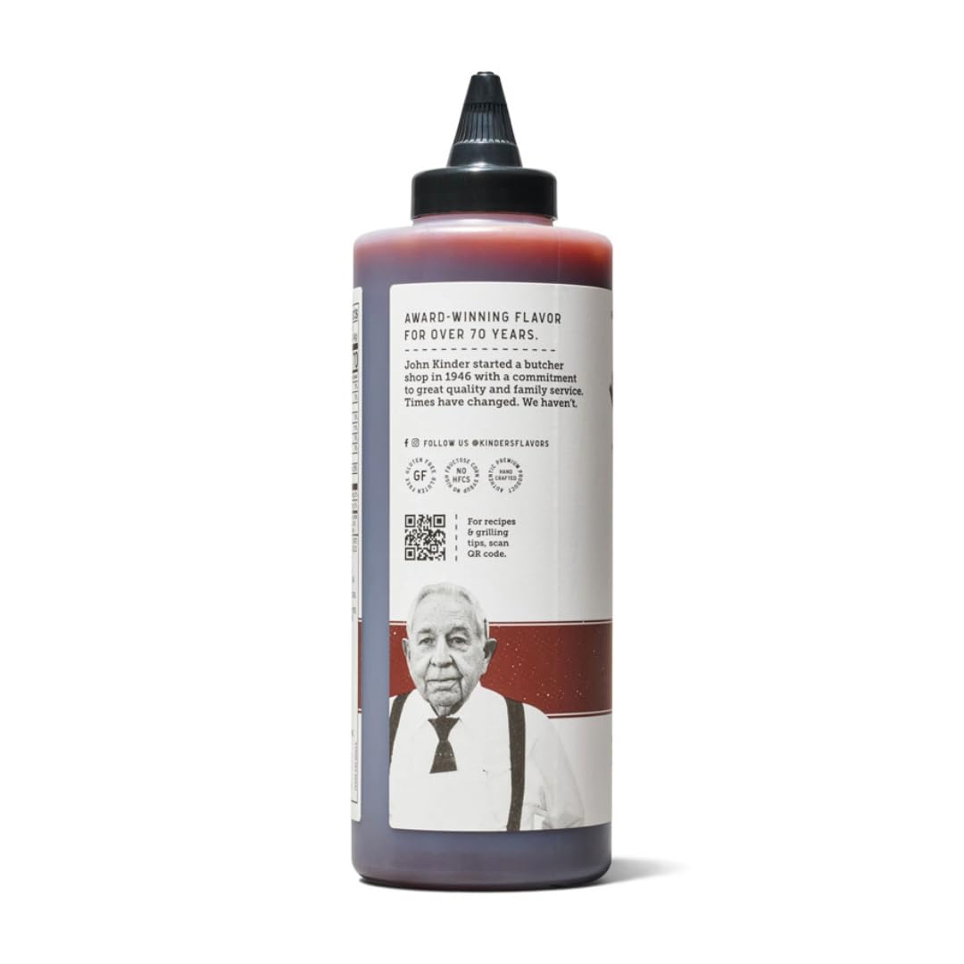 Hickory Brown Sugar Bbq Sauce | Pack Of 1 | 27 Ounce | Kinders Sauce | Larger Size | Great For Barbecue, Glaze, Dipping And Mari