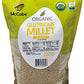 McCabe Organic Glutinous Millet - Organic Glutinous Millet for Whole Millet Flour Milling at Home | Rich with Fiber & Minerals |