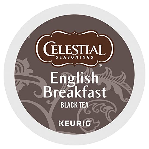 Celestial Seasonings English Breakfast Tea K-Cup Pods, 24 Count, Model 14731