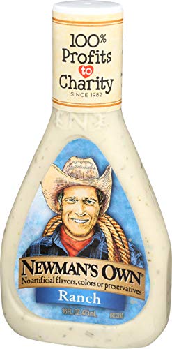 Newman's Own Salad Dressing, Ranch, 16 Ounce