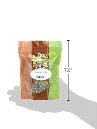 English Tea Store Loose Leaf, Dragon Pearls Green Tea Pouches, 4 Ounce