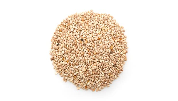 Yupik Raw White Chia Seeds, 2.2 Lb, Gluten-Free, Kosher, Vegan, Natural Seeds, Plant-Based Superfood, Rich In Fiber, Source Of O