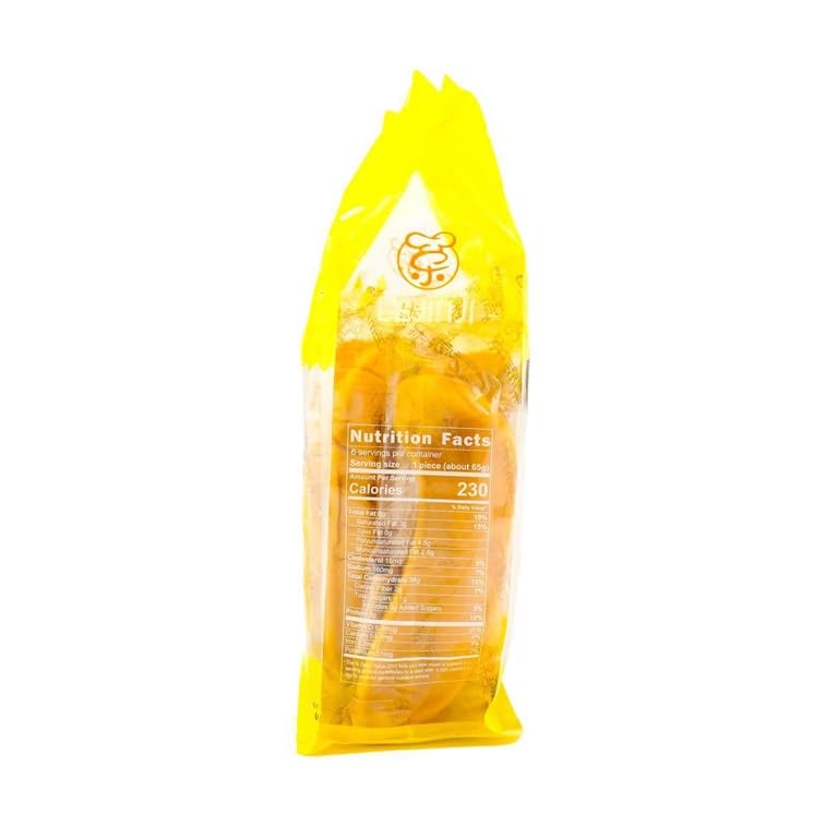 Asian Banana Bread Sticks 6 Pcs/Bag, 13.4 Oz, Soft Texture, Individually Wrapped, Breakfast Snack