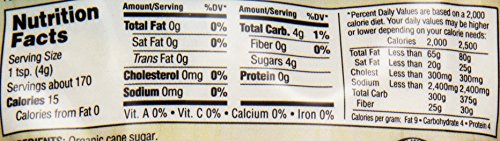 Woodstock, Evap Sugar Pure Cane, Granulated, At Least 95% Organic, 24 Oz