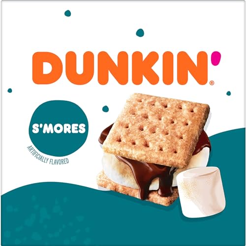 Dunkin Smores Flavored Coffee, 10 Keurig K-Cup Pods