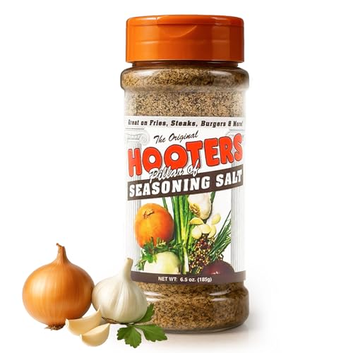 Hooters Seasoning Salt Pillar 6.5 oz