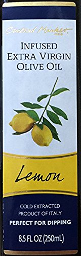 Central Market Lemon Infused Extra Virgin Olive Oil, 8.5 oz 2-pack (17 total ounces)
