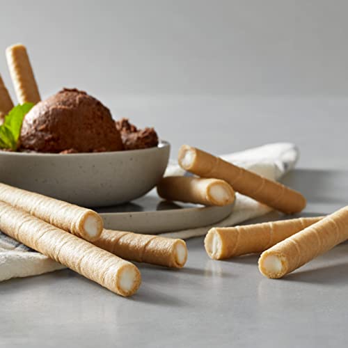 Aplenty Vanilla Rolled Wafers, 5 oz - Delicious Snack Treat, Perfect for Sharing