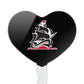 GRAPHICS & MORE Acrylic Cupcake Picks Set of 6 - Christian Brothers University Heart Decoration, Model CUPT.HRT.ACR.6PK.CLCCBU500B