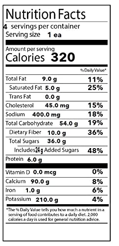 WHOLE FOODS MARKET Apple Brown Butter Cookie 4 Count