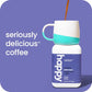 Happy Coffee Dark Roast Whole Bean Coffee, 12 Oz., Notes Of Cocoa & Cheer, Recyclable Container, Grown & Harvested In Rwanda, Colombia & Brazil