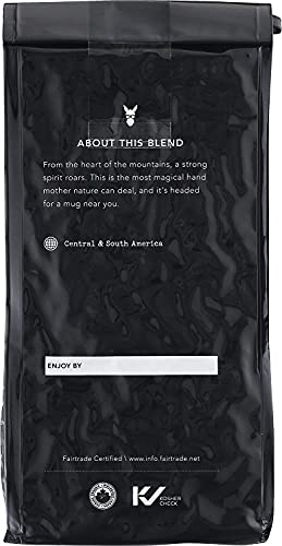 Kicking Horse Coffee, Grizzly Claw, Dark Roast, Whole Bean, 10 Oz - Certified Organic, Fairtrade, Kosher Coffee (Pack Of 6) (Pac