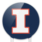 GRAPHICS & MORE Acrylic Cake Topper - University of Illinois Fighting Illini, Multi, One Size