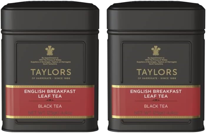 Taylors Of Harrogate, Tea English Breakfast, 4.41 Ounce (Pack of 2)