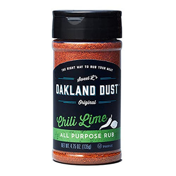 Oakland Dust Chili Lime All Purpose Rub 4.75 Oz (135g) Shaker Bottle