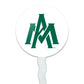 University Of Arkansas At Monticello Secondary Logo Cupcake Picks Toppers Decoration Set Of 6