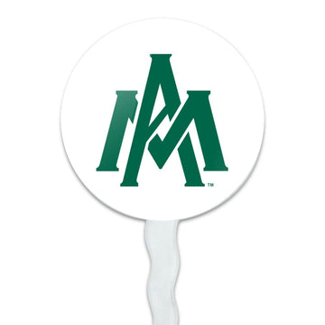 University Of Arkansas At Monticello Secondary Logo Cupcake Picks Toppers Decoration Set Of 6