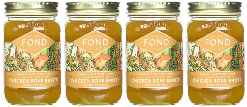 Fond Turmeric & Black Pepper Chicken Bone Broth, 14 Fz