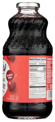 Renew Juice Company - Juice Organic Tart Cherry Juice - Case Of 6-32 Fluid Ounces