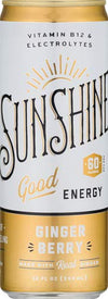 Sunshine Beverages - Soda Ginger Berry - Case Of 12-12 Fz (12X12 Fz)