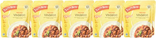 Tasty Bite Heat and Eat Indian Cuisine Entree, Indian Vindaloo Curry, 10 Ounce (Pack of 1)