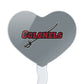 GRAPHICS & MORE Cupcake Picks Set of 6, Acrylic, Heart Design, Nicholls State University, One Size
