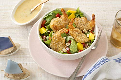 SeaPak Coconut Shrimp, Frozen Shrimp with Crispy Coconut Breading, Includes Orange Marmalade Sauce, 10 oz