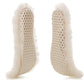 Happystep Genuine Sheepskin Lambswool Cushioning Shearling Winter Insoles With Honeycomb Sporting Sole (Women 6)
