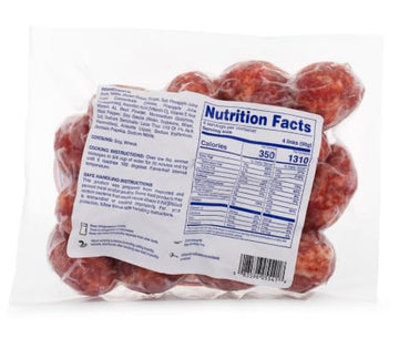 Generic Chorizo de Cebu, 12 oz (2 Packs, 18 pcs each) - Authentic Filipino Sausage, Perfect for Cooking and Snacking