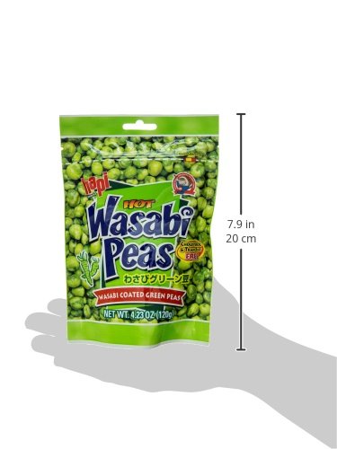 Hapi Wasabi Coated Green Peas, 4.23 Oz