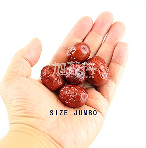 Xlseafood Nature Organic Dried Chinese Jujube Dates Jumbo Size ?????????? ?????? ????? (0.5)