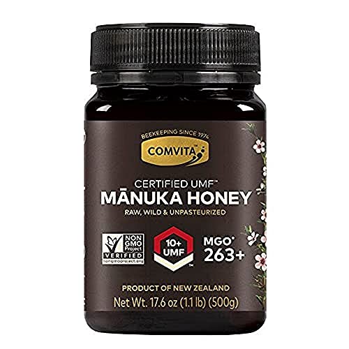 Comvita Certified Umf 10+ (Mgo 263+) Raw Manuka Honey, Non-Gmo Superfood, 17.6 Oz
