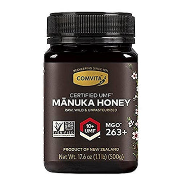 Comvita Certified Umf 10+ (Mgo 263+) Raw Manuka Honey, Non-Gmo Superfood, 17.6 Oz