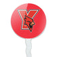 York College Primary Logo Cupcake Picks Toppers Decoration Set Of 6