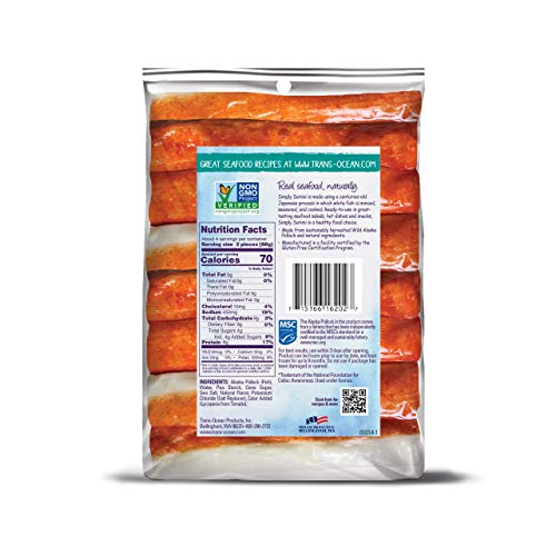 Trans-Ocean Products, Simply Surimi Stick, 12 oz
