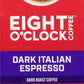 Eight O'Clock Dark Italian Roast Coffee, 12 Ct
