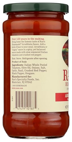 Raos, Arrabbiata Sauce, 15.5 OZ