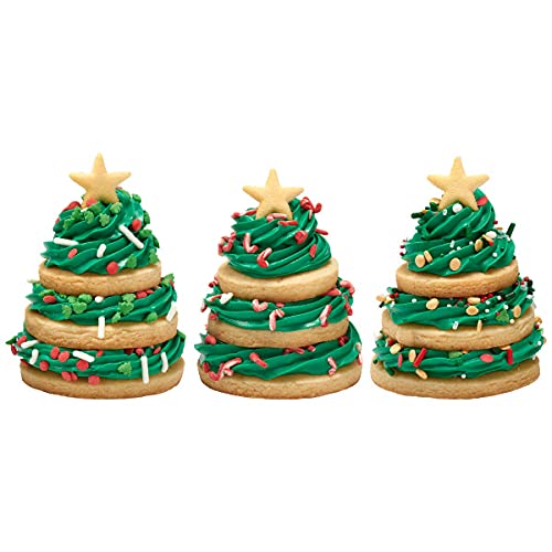 Mini Gold, Silver, And White Star Edible Sugar Cake Toppers, 24 Count